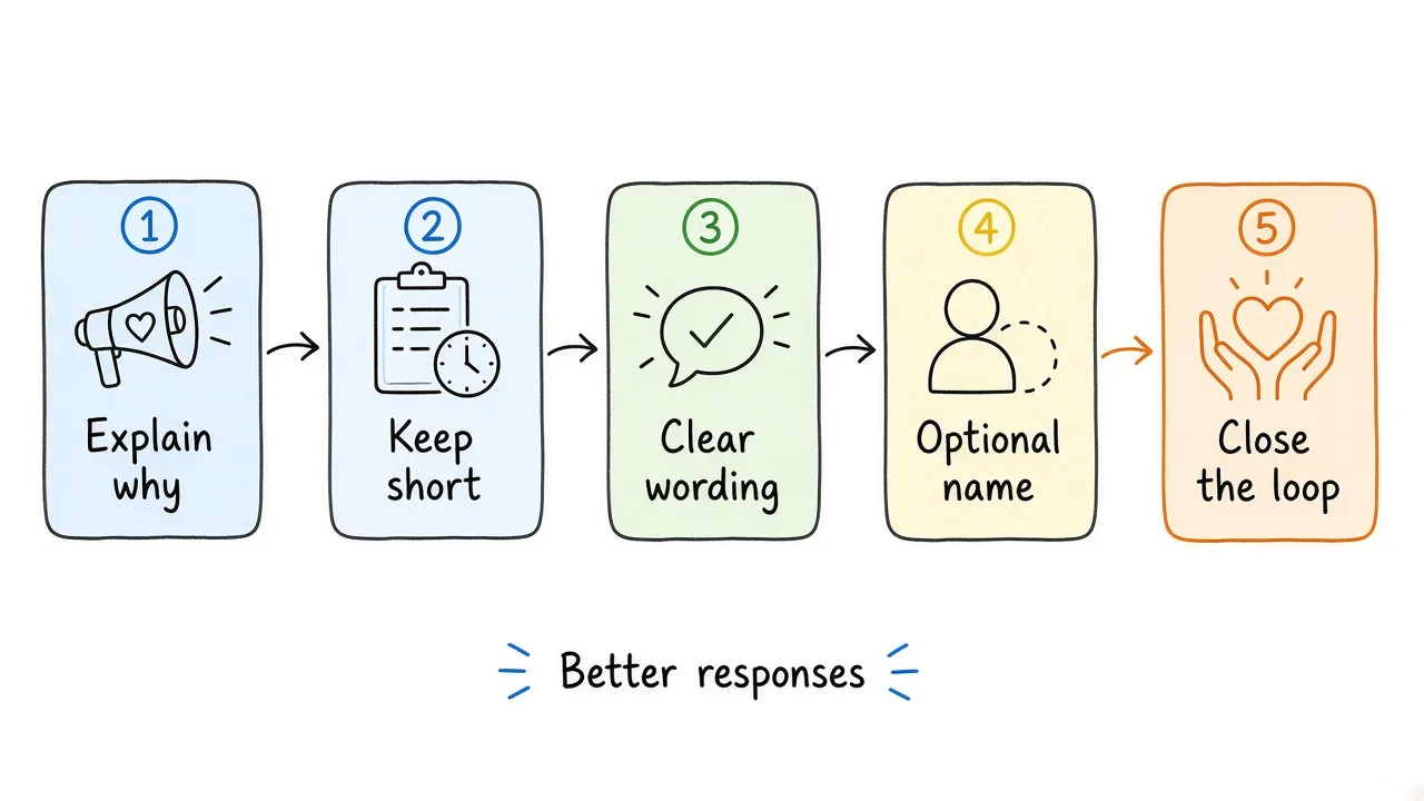 Five tips for stronger student survey responses